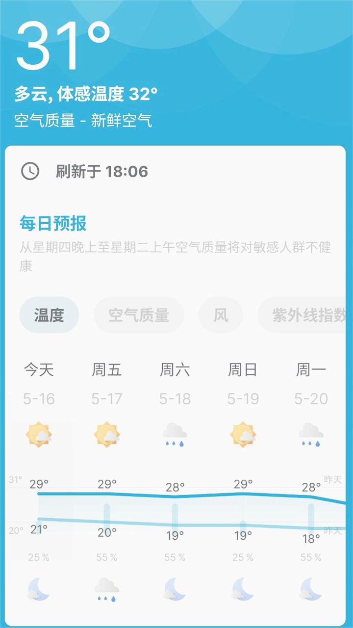 好天天气预告app 截图5