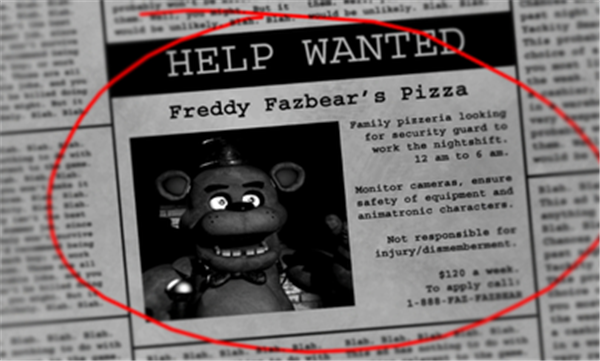 玩具熊的五夜后宫原版 1