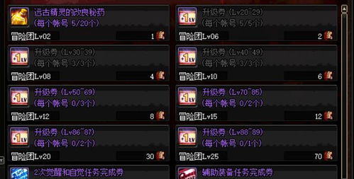 DNF攻略：轻松获取每月5张升级券的方法 2