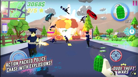 沙盒模拟器盗贼战争内置MOD菜单版 截图2