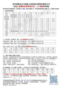 苏州至浦东机场大巴最新时刻表及便捷乘车指南 2