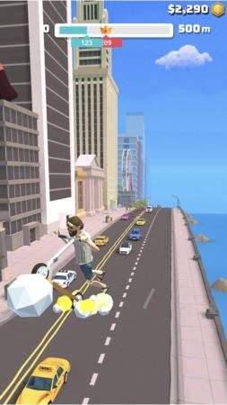 滑动跳跃3D 截图1