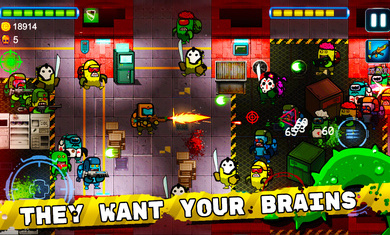 太空僵尸射击游戏 1