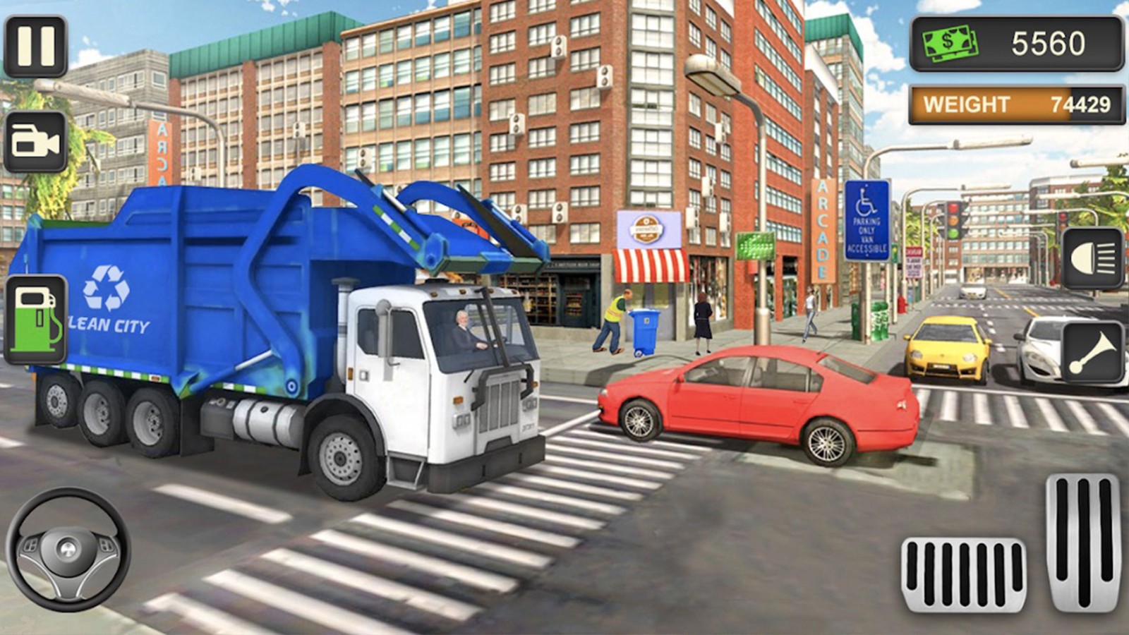 模拟垃圾回收车 1