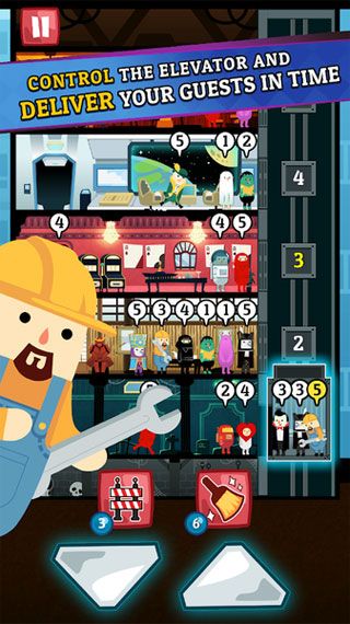 疯狂酒店游戏 截图2