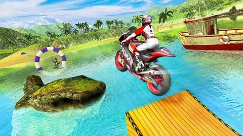 模拟水上摩托游戏 截图3