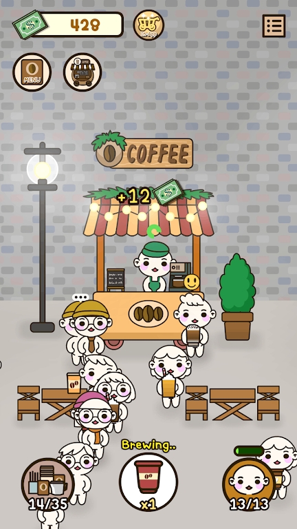 lofi咖啡店游戏 截图1