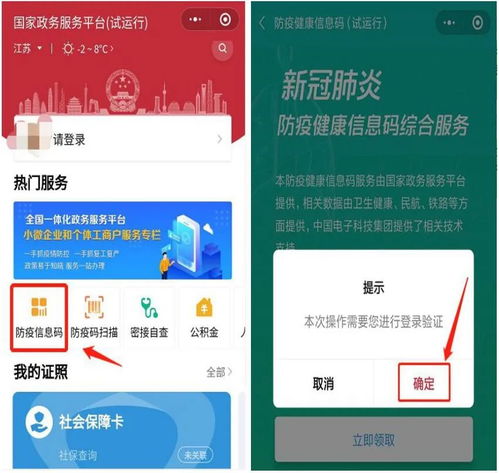 如何轻松在国家政务服务平台申请健康码 2