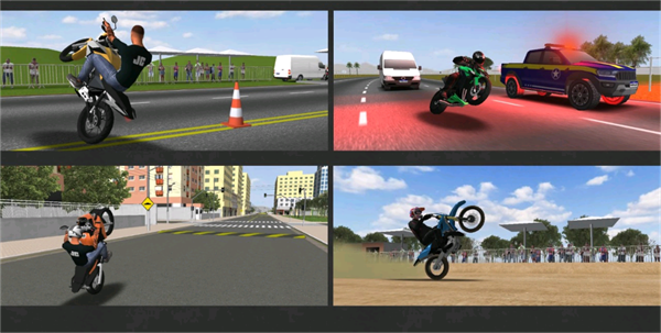 摩托平衡3D(Moto Wheelie 3D) 截图5