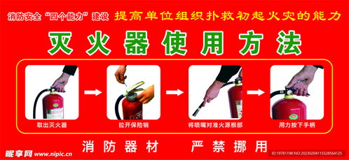 灭火器操作步骤简述 2