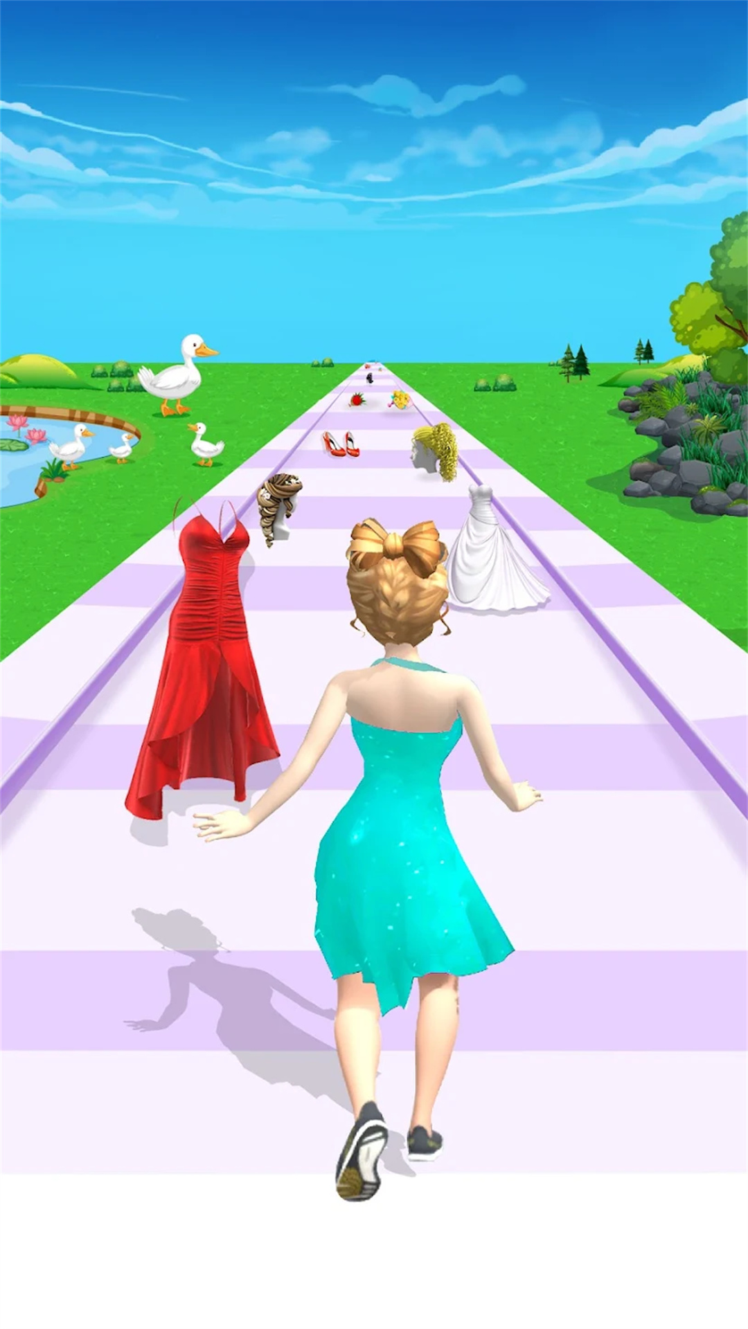 女孩大步冲 截图2