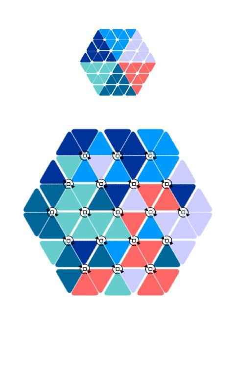 六色谜盘之旋转拼图 截图2
