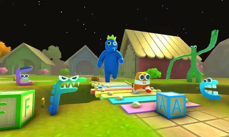 彩虹字母幸存者3D 截图2