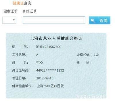 如何快速进入上海市健康证查询系统入口进行查询？ 3