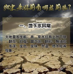 地震前不可不知的预警信号 1
