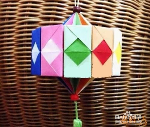创意DIY：精美简约灯笼折纸步骤详解 2