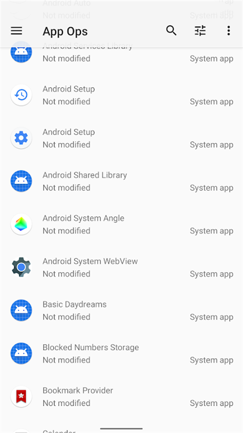 AppOps(应用权限管理工具) 截图2