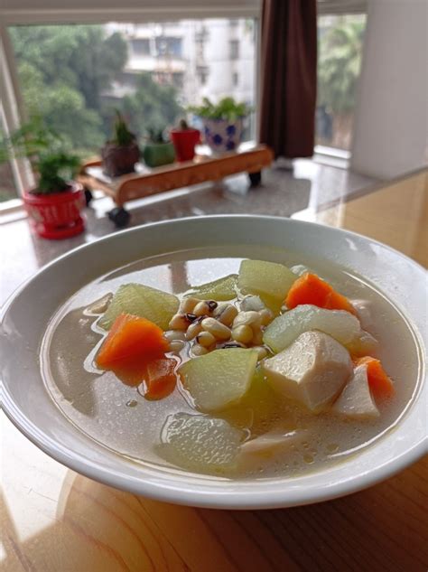 夏日必备！茨实节瓜汤，清凉消暑新选择！ 1