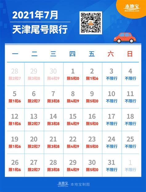 天津外地车牌限行规则详解 2
