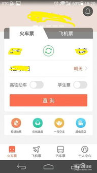 高效利用手机抢票APP抢购火车票攻略 1