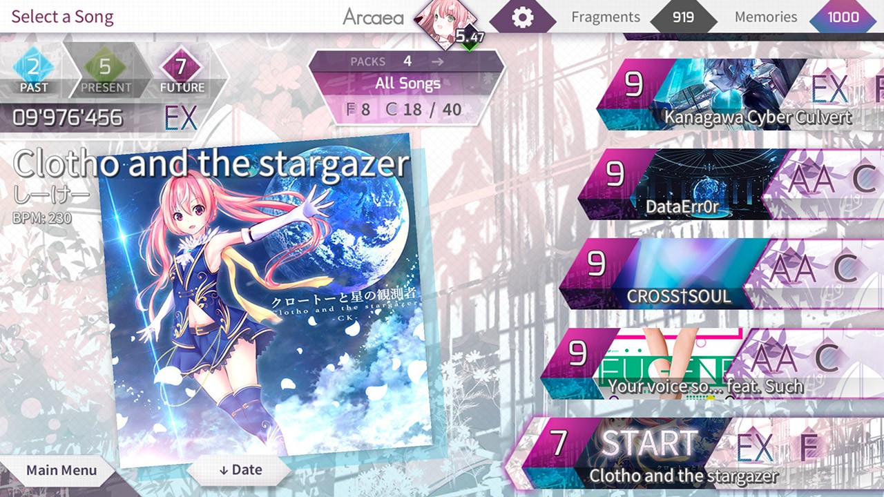 Arcaea韵律源点 截图3