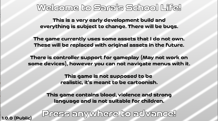 萨拉的学校生活模拟器 截图2