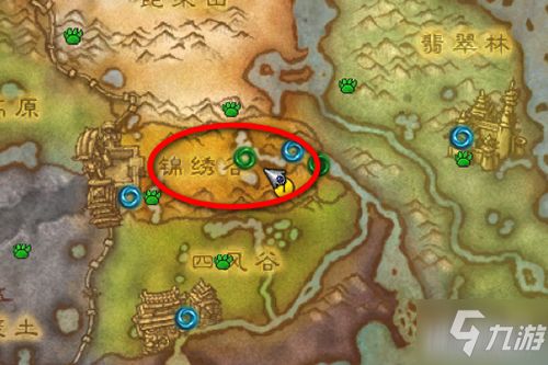 魔兽世界怎样到达锦绣谷？ 1
