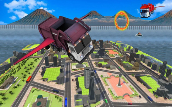 飞行垃圾车模拟驾驶 1