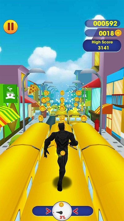 黑豹地铁跑酷 截图4