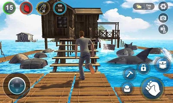 海洋筏生存模拟器游戏 截图3