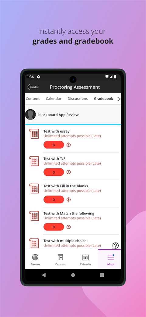 Blackboard安卓 截图6