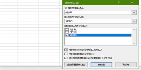 Excel分类汇总操作指南 4