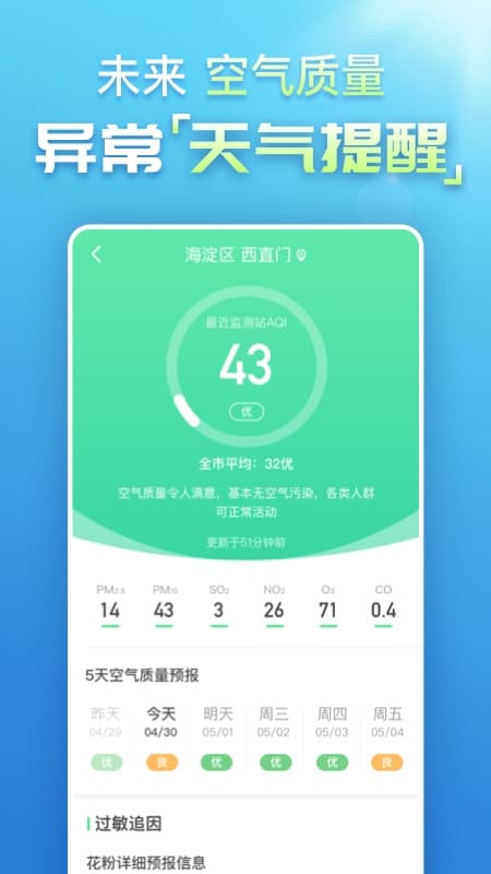 预知天气预报 截图2
