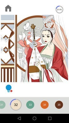 二次元数字涂色 截图3