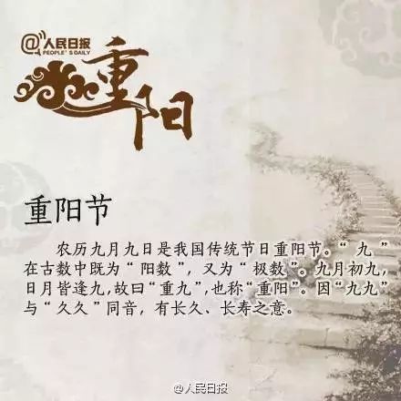 重阳节有哪些传统习俗和庆祝方式？ 1