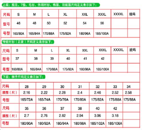 揭秘服装尺码之谜：L码到底代表什么尺寸？ 1