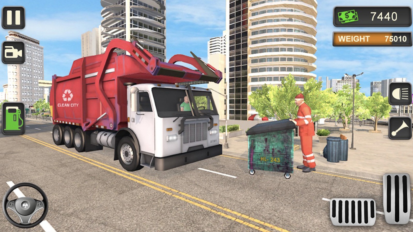 模拟垃圾回收车 截图3