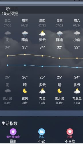 音悦天气预报 截图2