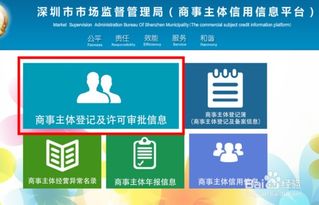 如何在深圳市查询企业或公司的工商注册信息？ 3