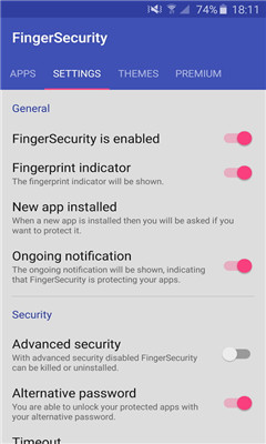 指纹安全锁 截图4