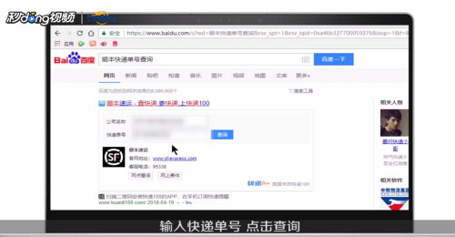 网上查询顺丰快递方法指南 3