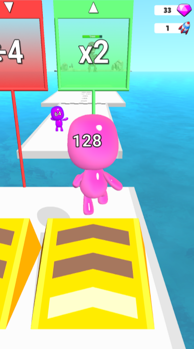 男人奔跑者2048 截图4