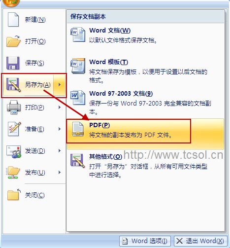 如何将Word 2007文档轻松转换为PDF格式？ 2