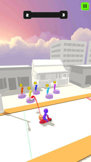 火柴人快递员游戏 1