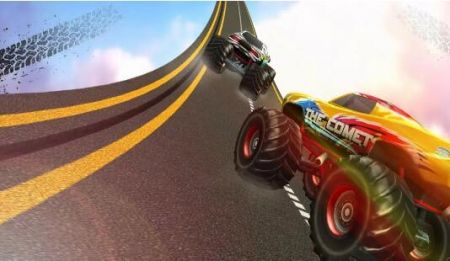 怪物卡车特技狂热Monster Truck：Stunt Racing 截图1