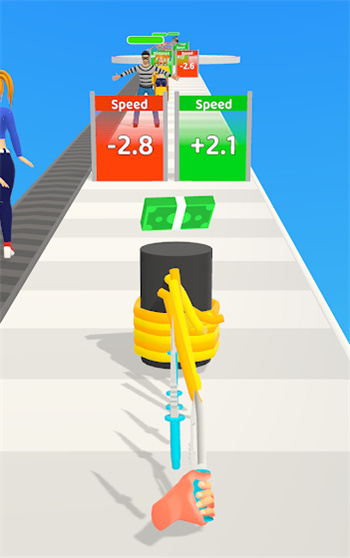 扔刀子跑酷 截图2