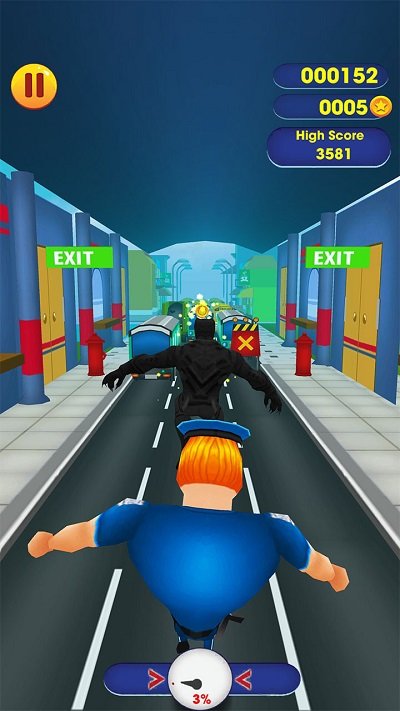 黑豹地铁跑酷 1