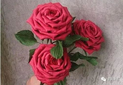 如何在家轻松制作精美手工玫瑰花？详细教程分享！ 1