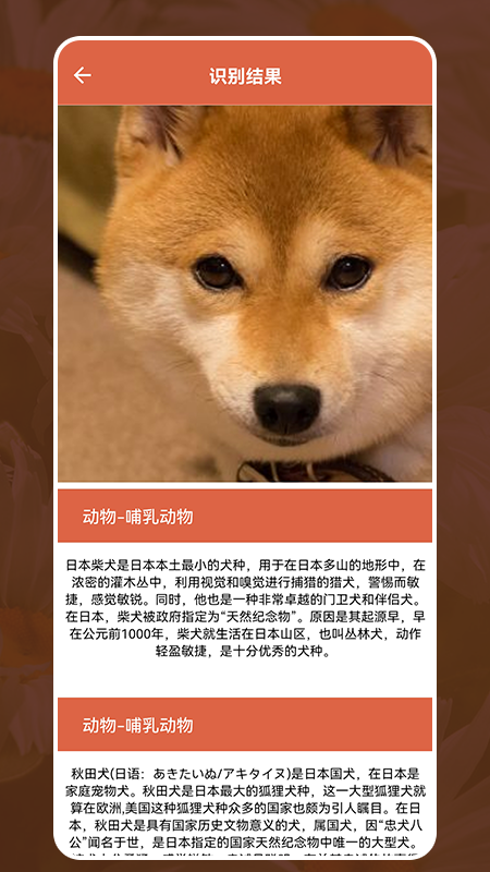 动植物识别大全app 截图2