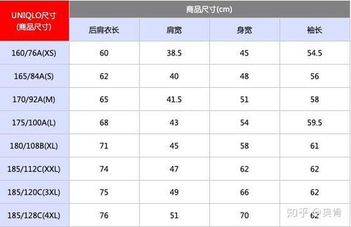 揭秘：男装175尺码背后的标准尺寸是多少？ 1